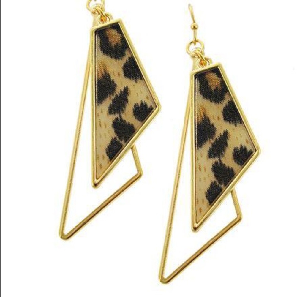 Animal Print earrings